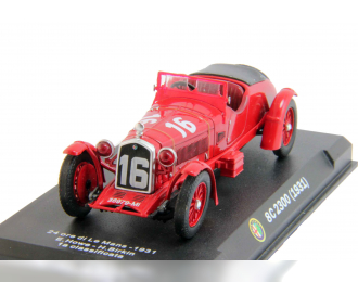 ALFA ROMEO 8C 2300 #16 (1931), red