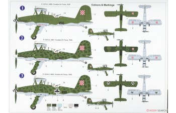 Сборная модель Fieseler Fi 167 "Croatian AF"