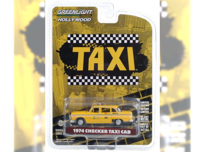 CHECKER TAXI Sunshine Cab Company #804 1974 (из телесериала "Такси")