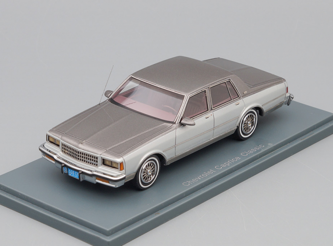 CHEVROLET Caprice 1985, grey over silver