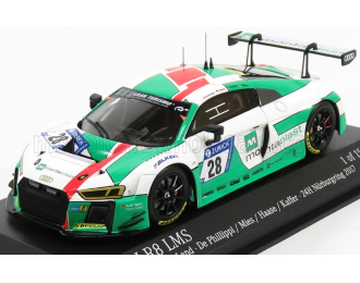 AUDI R8 LMS AUDI SPORT  Team №28 24h Nurburgring De Phillippi - Mies - Haase - Kaffer (2017), white/green