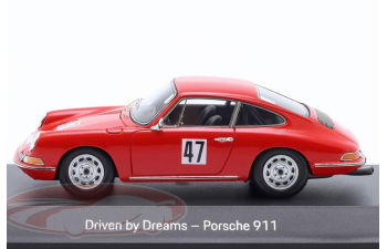 PORSCHE 911 №47 75 Years Porsche - Driven by Dreams Eberhard Mahle, red 