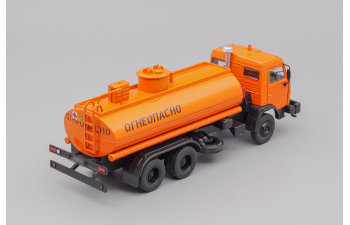 КАМАЗ 5320 (53215) Топливозаправщик, Автомобиль на службе 69, оранжевый