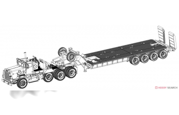Сборная модель тягач M911 C-HET с Talbert 64T Trailer