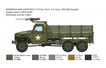 Сборная модель GMC M16 грузовой автомобиль 6X6 армии США (1944)