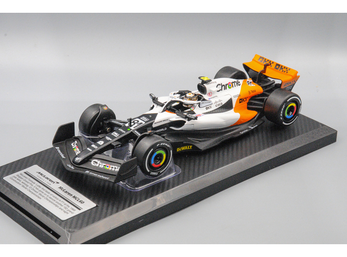 McLAREN MCL60 №81 Monaco Grand Prix (2023), 24 см