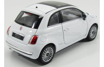 FIAT NUOVA 500 (2007), white