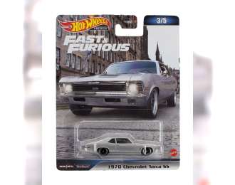 CHEVROLET Nova Ss Coupe (1970) - Fast & Furious, Silver