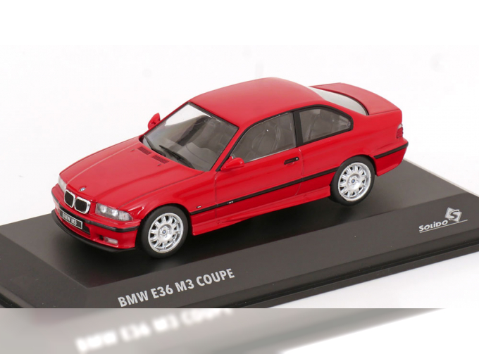 BMW 3-series M3 (e36) Coupe (1999), red