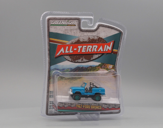 FORD Bronco Teal 4x4 1967 Blue (Greenlight!)