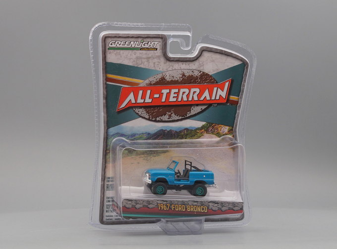 FORD Bronco Teal 4x4 1967 Blue (Greenlight!)