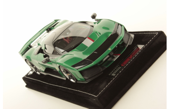 FERRARI F80 №24 (2024) - Con Vetrina - With Showcase, Green Jewel