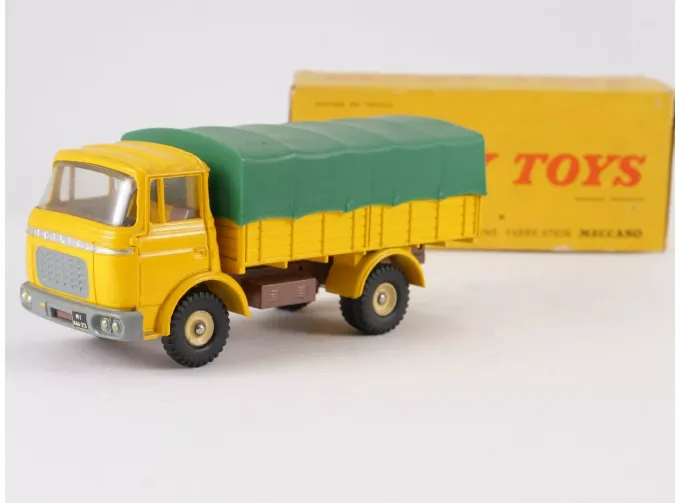 BERLIET Gak бортовой желтый с зеленым