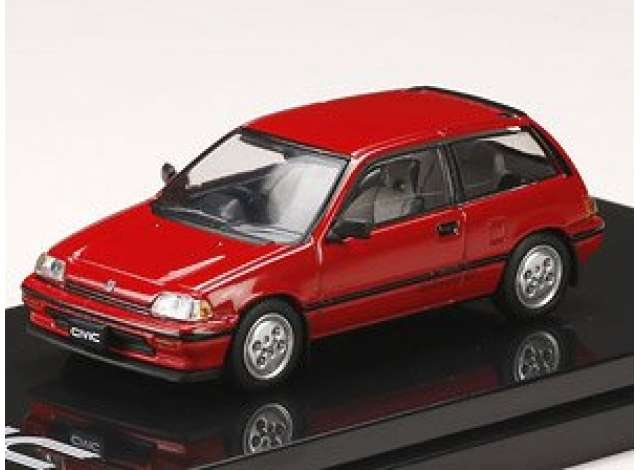 Honda Civic Si (AT), red 1984