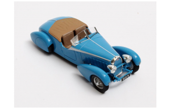 BUGATTI Type 57 TT Tourer "Therese" by Bertelli #57316 1935 Blue