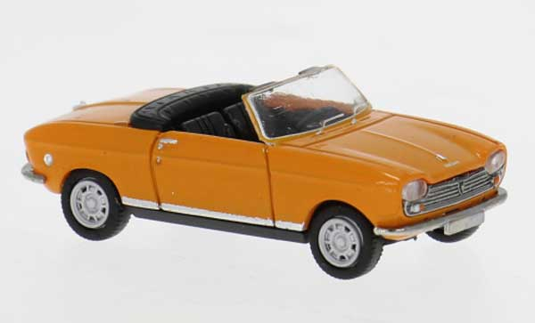 PEUGEOT 204 Cabriolet (1967), orange