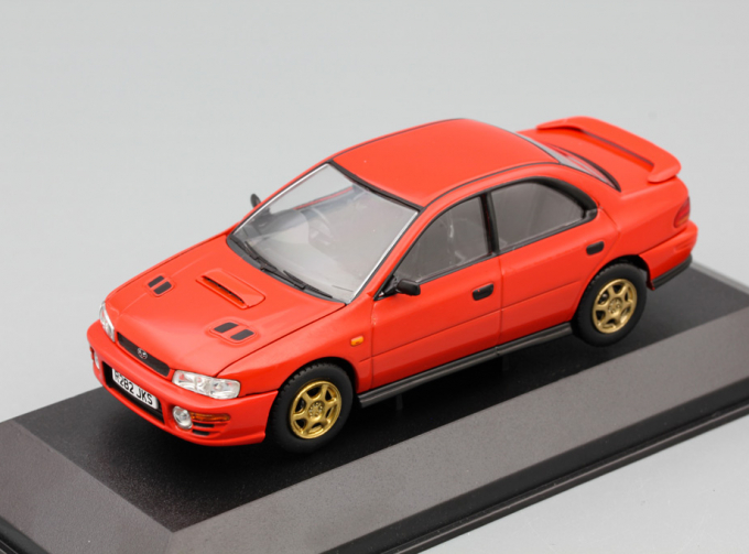 SUBARU Impreza Turbo UK Type D, red