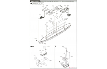 Сборная модель Japanese Navy Repair Ship Akashi