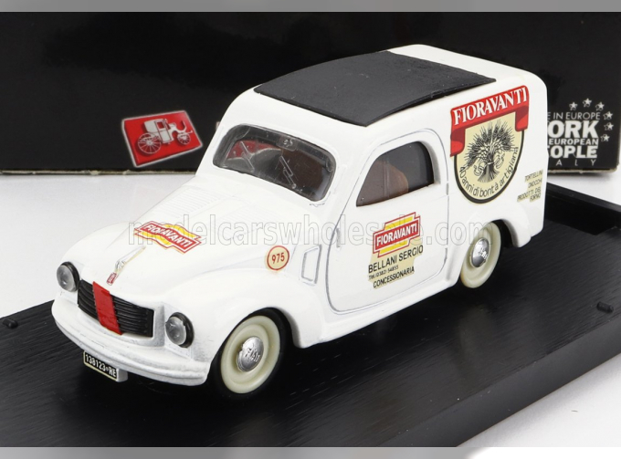 FIAT 500c Van Fioravanti 1950, White