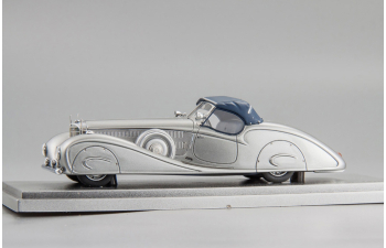 MERCEDES-BENZ 540K (W29) Erdmann & Rossi "King Hussein of Jordan" 1936 closed version (silver)