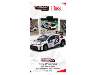 TOYOTA Yaris GR Rally2 #34 Yuki Yamamoto Rally Sweden (2024)