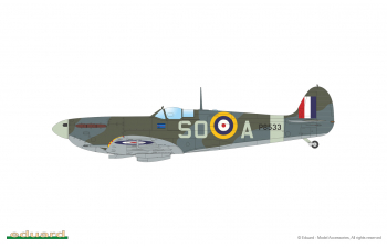 Сборная модель Истребитель Spitfire Mk. IIb