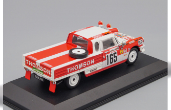 PEUGEOT 404 Pick-Up #165 Puyfoulhoux "Paris Dakar" (1979), red / white