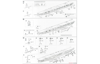 Сборная модель IJN Aircraft Carrier Shokaku (1941/Outbreak of War)