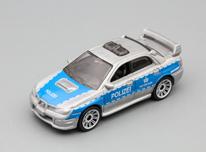 SUBARU Impreza WRH Polizei 2007, silver / blue