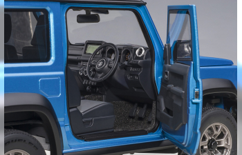 SUZUKI JIMNY Sierra (JB74), blue / black roof