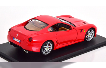 FERRARI 599 Gtb Fiorano (2006) - Con Vetrina - With Showcase, Red