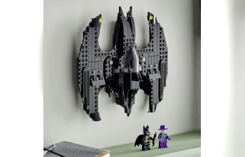 BATMAN Lego - Batwing - Batman Vs The Joker - 357 Pezzi - 357 Pieces, Black