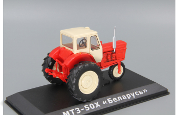 МТЗ-50Х, Тракторы 67, красный / белый