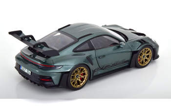 PORSCHE 911 (992) GT3 RS (2022), dark green-metallic