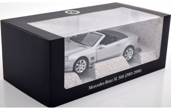 MERCEDES-BENZ SL 500 R230 Convertible (2001-2006), silver