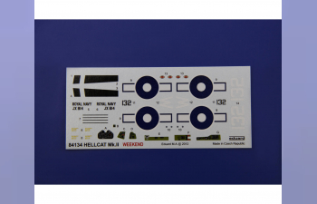Сборная модель Британский самолет Hellcat Mk.II