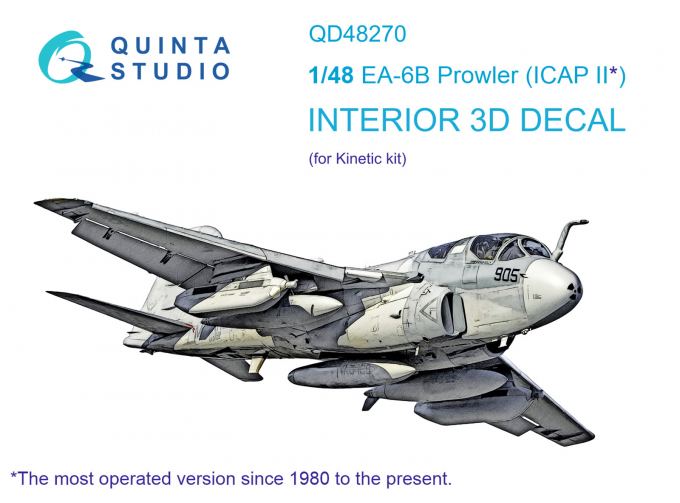 3D Декаль интерьера кабины EA-6B Prowler (ICAP II) (Kinetic)