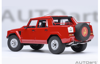 LAMBORGHINI LM002 Pick-Up (1986), red