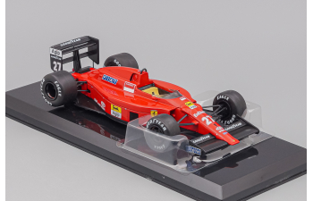 FERRARI F1 F1-89 №27 Season (1989) Nigel Mansell - Con Vetrina - With Showcase, Red Black