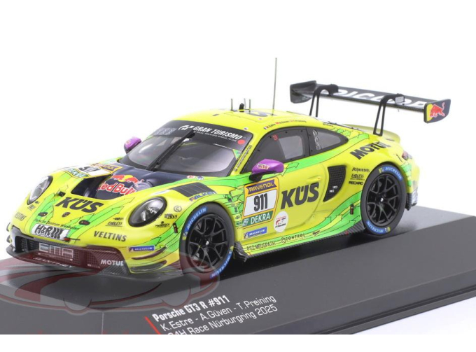 PORSCHE 911 (992) GT3 R "Grello" 2nd 24h Nürburgring Kevin Estre, Ayhancan Güven, Thomas Preining (2025)