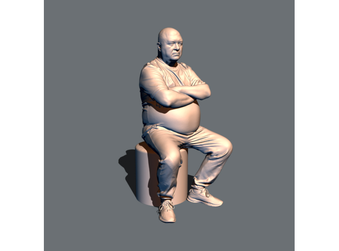 Фигурка Лёха, неокрашенная