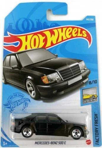 MERCEDES-BENZ 500E, black