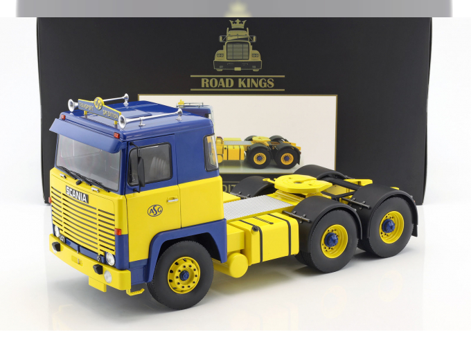 SCANIA LBT141 1976 Yellow/Blue