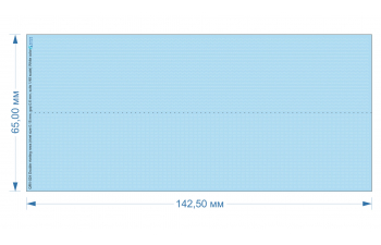 Декаль Сдвоенные клепочные ряды (размер клепки 0.15 mm, интервал 0.6 mm), белые, общая длина 6,2 m