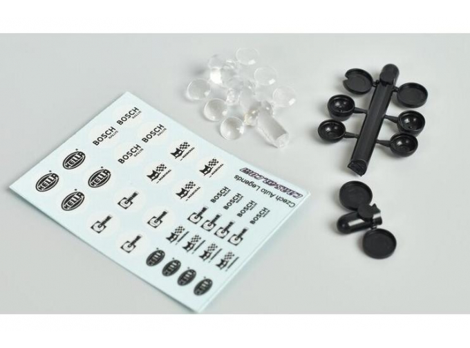 Комплект дополнительных фонарей, белое стекло