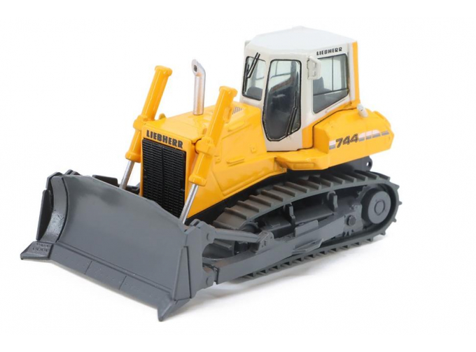 LIEBHERR Bulldozer PR 744, yellow/white