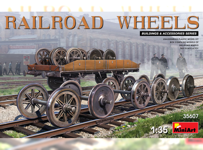 Сборная модель RAILROAD WHEELS