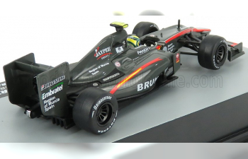 HRT F1 F110 Cosworth N21 Brazilian Gp (2010) Bruno Senna, Grey Met Red