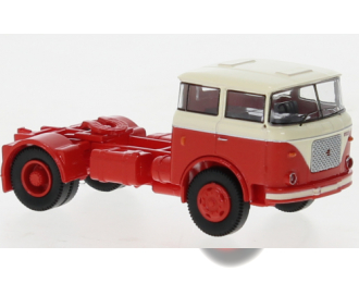 LIAZ 706 SZM (1970), red/beige