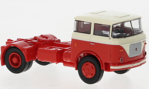 LIAZ 706 SZM (1970), red/beige